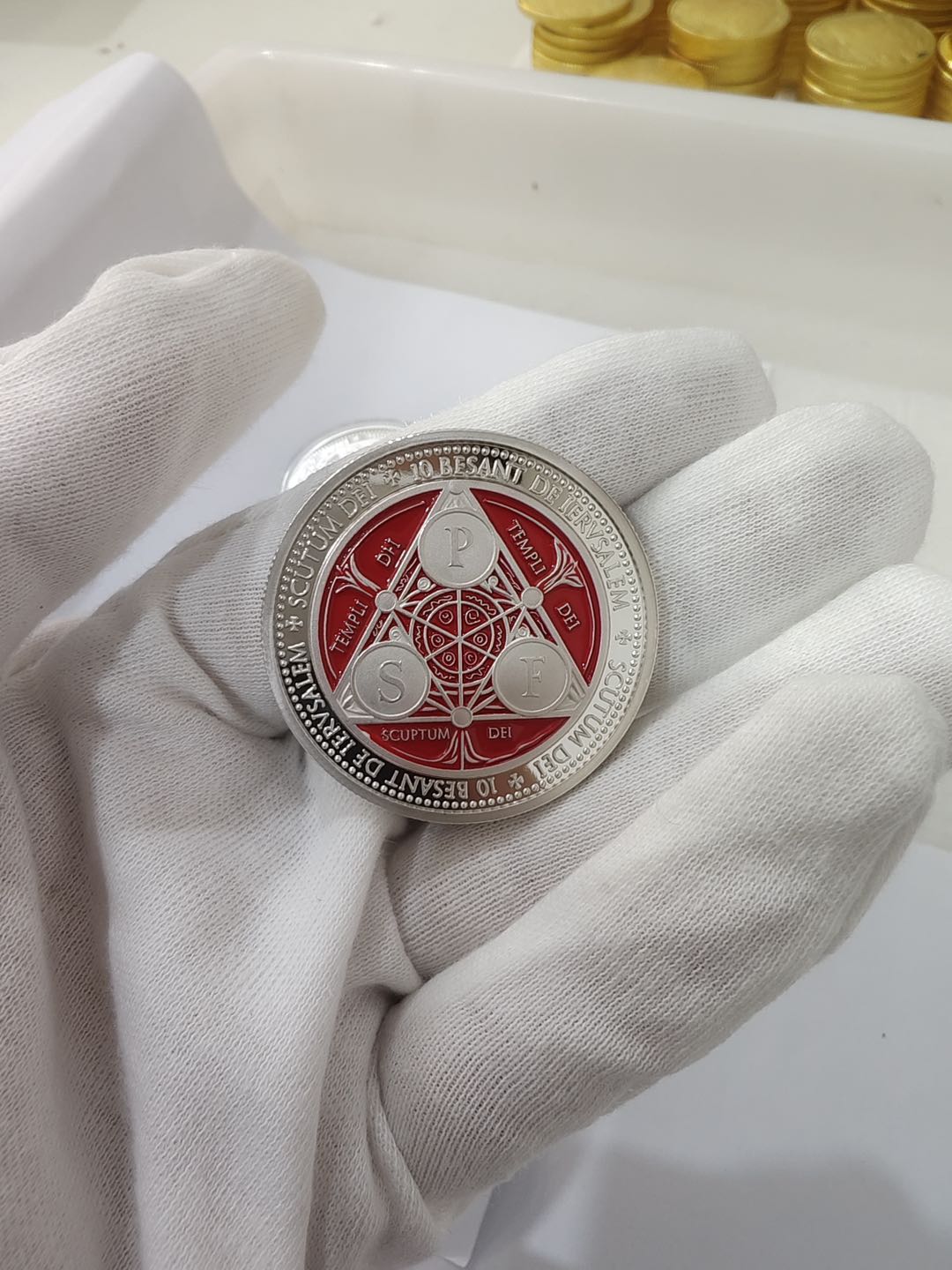 HUGUES DE PAYNS - Commemorative Coin