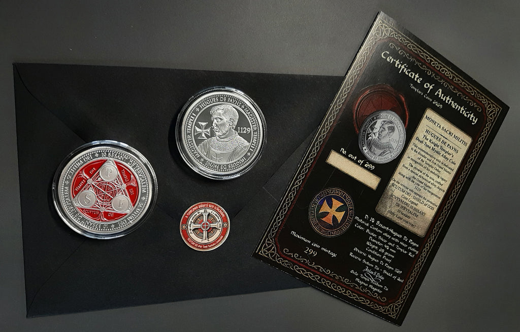 HUGUES DE PAYNS - Commemorative Coin