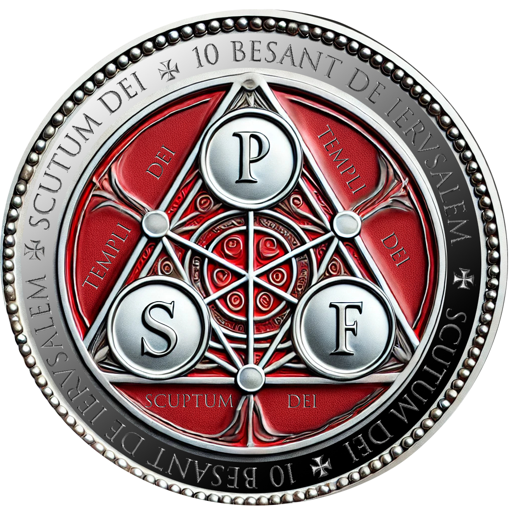 HUGUES DE PAYNS - Commemorative Coin