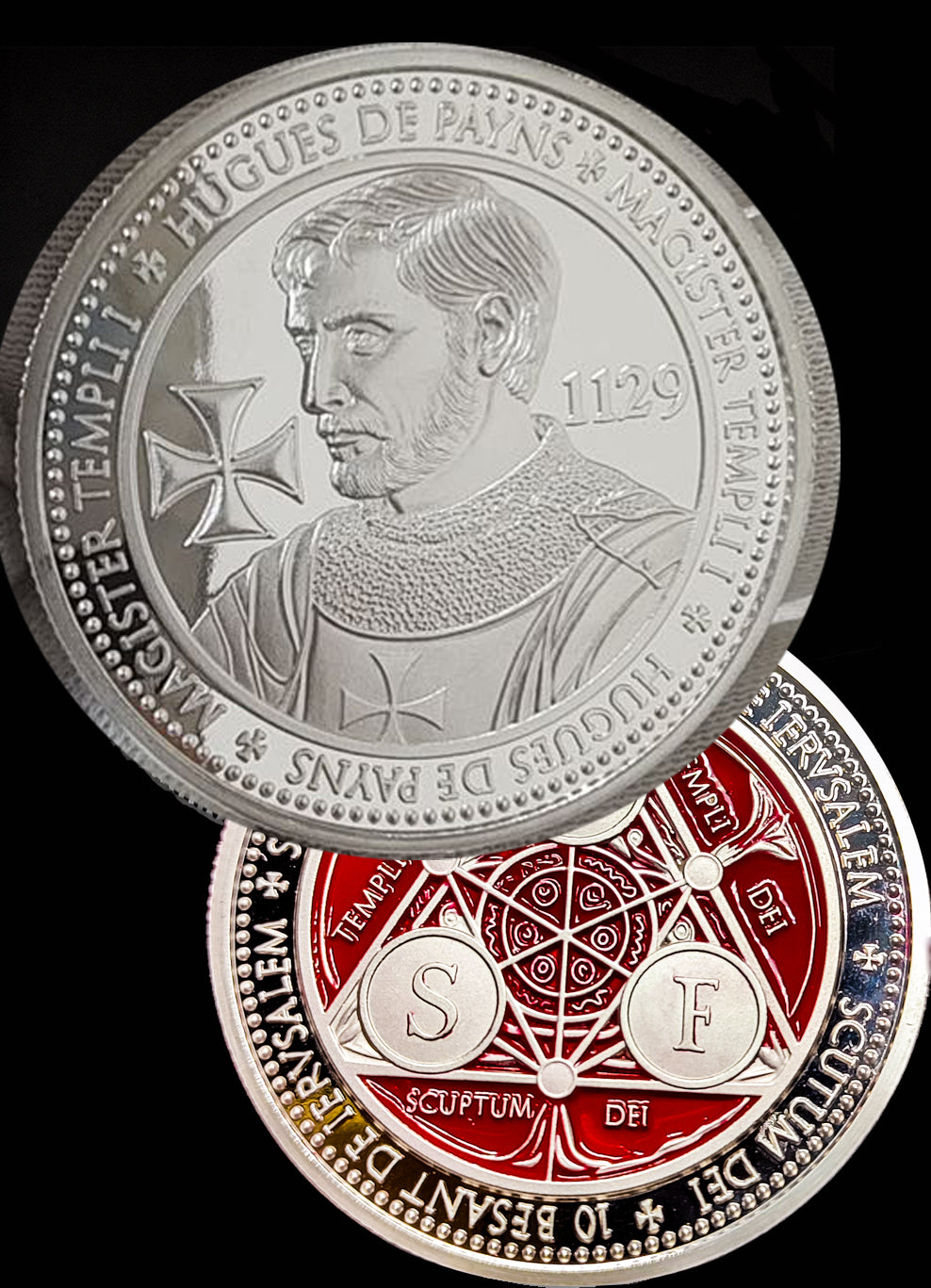 HUGUES DE PAYNS - Commemorative Coin