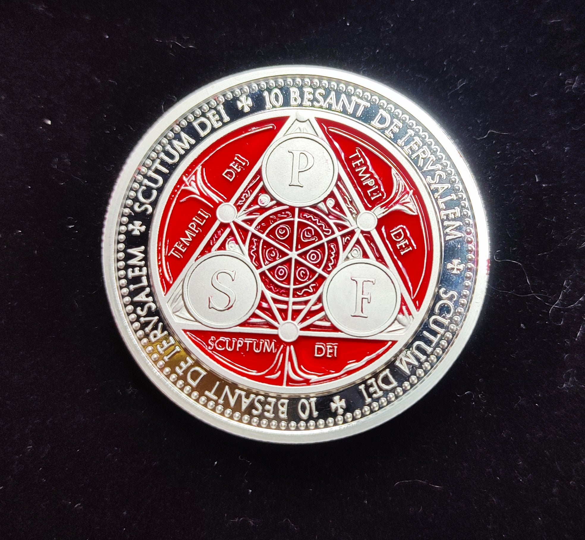 HUGUES DE PAYNS - Commemorative Coin