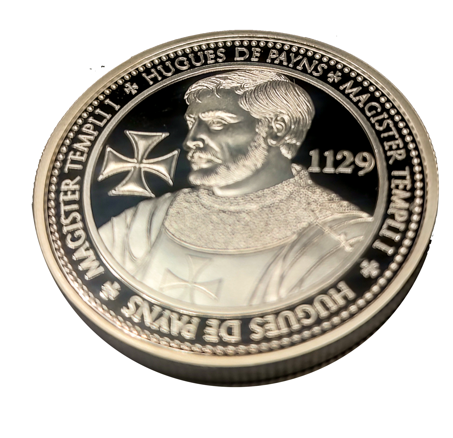 HUGUES DE PAYNS - Commemorative Coin